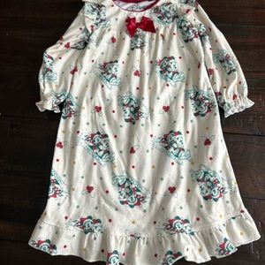 Minnie and Mickey holiday nightgown